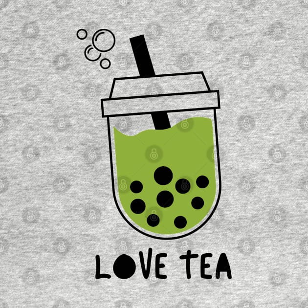 Love Tea by Elisamakesart